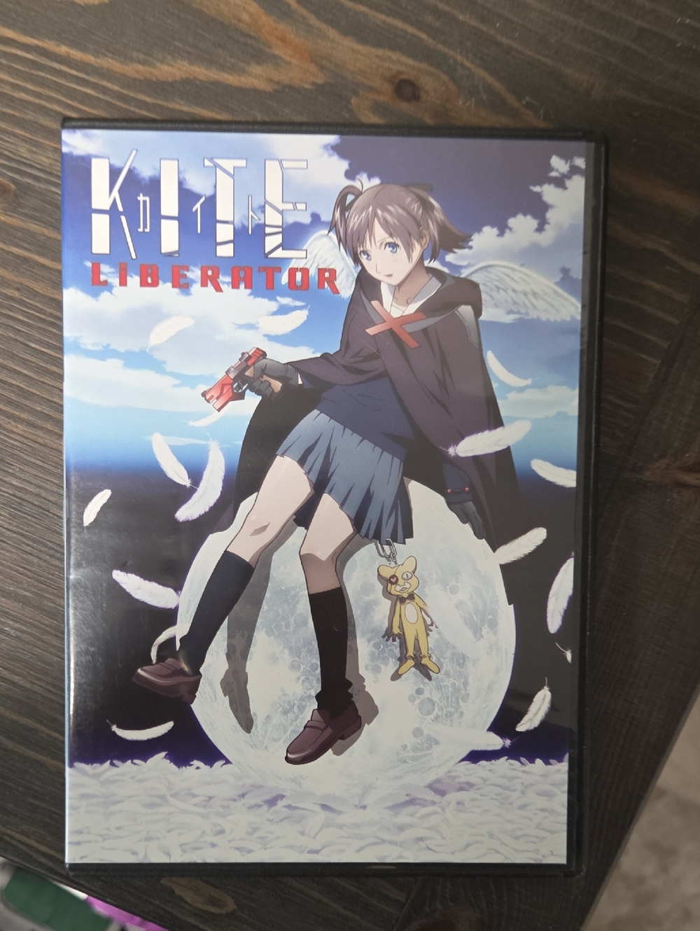 Kite Liberator Anime DVD - Blue Cover Artwork